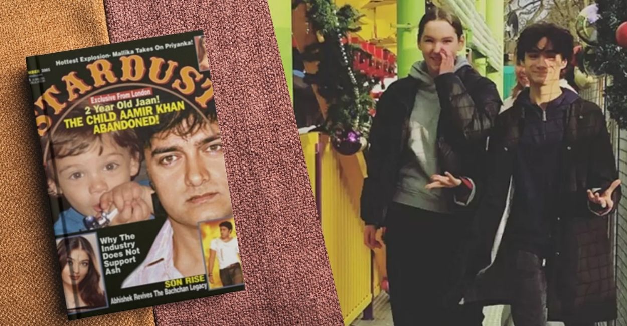 Buzz resurfaces about Aamir Khan’s rumored son Jaan with Jessica Hines. From Lagaan days to Stardust’s explosive cover story, here’s a look at the alleged live-in relationship, family impact, and hidden truths.