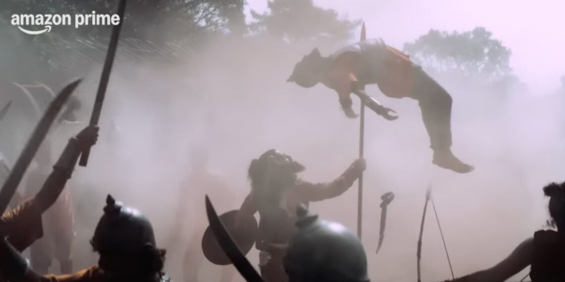 Kantara A Legend Chapter 1 streams on Amazon Prime Video from October 31, 2025 in Kannada, Tamil, Telugu & Malayalam. Hindi dub not yet released — get the latest update here.